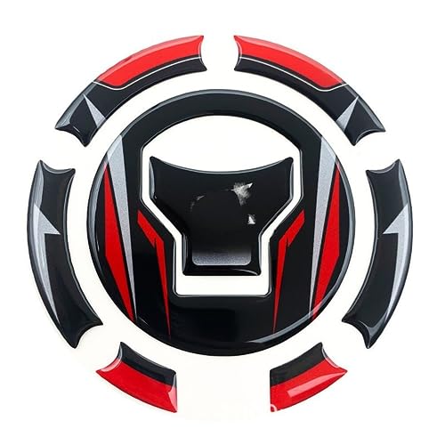DINGFAFA Calcomanías Tanque ​Combustib Almohadilla De Tanque De Aceite Reflectante para Motocicleta para CBR CB 190 300 400 500 650 1000, Cubierta De Tapa De Combustible