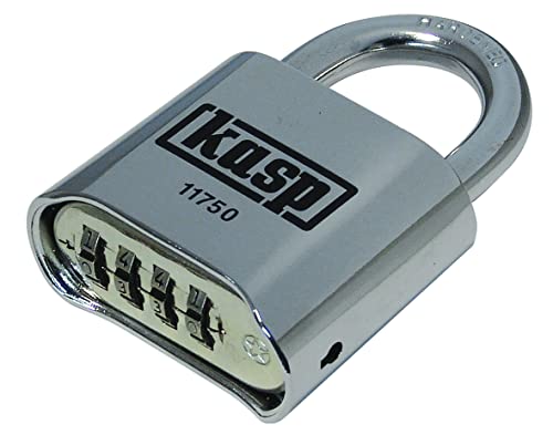 Cadenas ultra-solide à code 50 mm Kasp pour éviter le vol sans clé