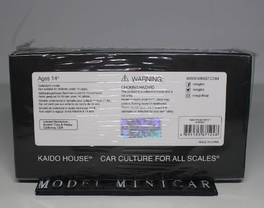 Amazon | △超希少！MINIGT 1/64 KHMG061 64 Kaido House Tent