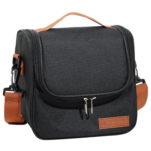 Bolsa Térmica Marmita Lancheira Resistente Espaçosa Com Alça Zipe...