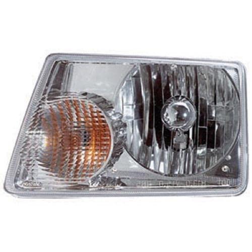 GO-PARTS - for 2001-2011 Ford Ranger Front Headlight Headlamp Assembly Front Housing/Lens/Cover - Left (Driver) Side Replacement 6L5Z 13008 BA FO2502173 2002 2003 2004 2005 2006 2007 2008 2009