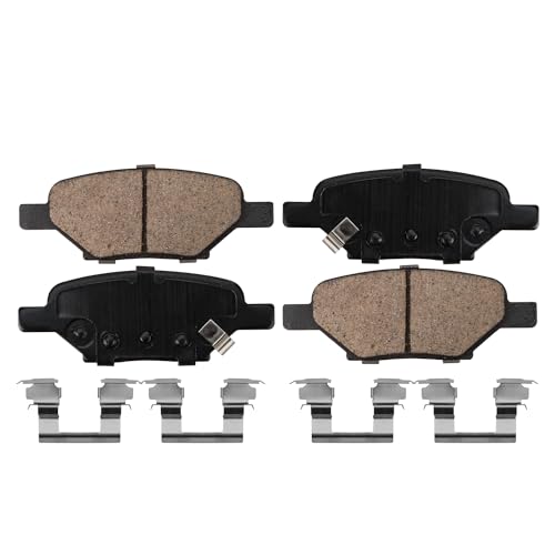 Image of Detroit Axle - Rear Brake Pads for Chevy Malibu Cobalt HHR Pontiac G4 G5 G6
