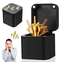 Mittelfinger Geschenk Box, Mittelfinger in Der Box, Middle Finger Surprise Gift BoxesMittelfinger in Einer Boxes, Prank Geschenkbox Christmas Neuheit Spaß Streich Geschenke Büro Deko