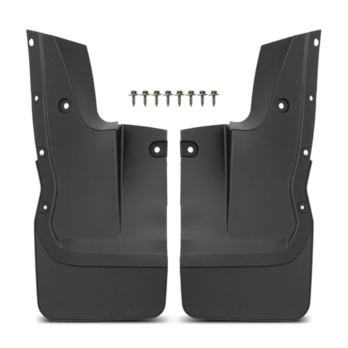Image of A-Premium Mud Flaps Compatible with Lexus GX460 2014-2021, No Drilling Required Mud Guards with Hardware Accessories, Set of 2 Rear Side