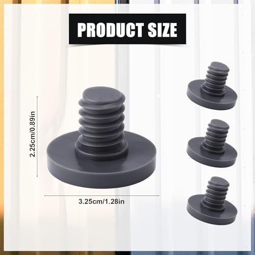 Image of 3pcs Replacement Bolt Compatible with Suncast Storage Sheds, Plastic Storage Sheds Replacement Screws Shed Bolt Kit Accessory Bolt for Suncast Storage Sheds (Grey)