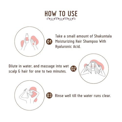 Avimee Herbal Shakuntala Moisturizing Hair Shampoo With Hyaluronic Acid | 24 Hrs Deep Hydration & Nourishment, Repairs Dry & Damaged Hair | For Men... - Image 4