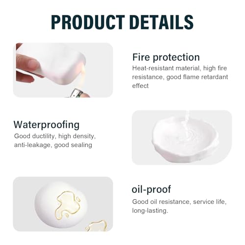 Image of 2026 Upgraded Repair Sealing Clay, Waterproof Sealant Mastic,Quick Mending Mud for Drain Connection, Wall Hole, Air Conditioning Hole Waterproof Seal Putty (8)