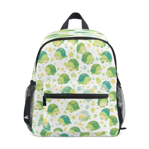 Sac à dos enfant tortue verte pour les sorties scolaires et les pique-niques