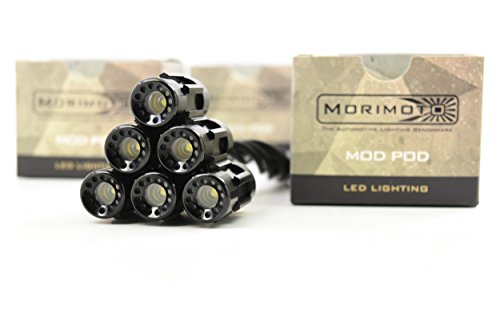 Morimoto MP-M-DUAL Black ModPod Mini Dual-Intensity Modular Light Pod miniatura 3