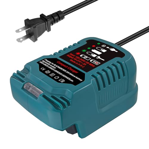 Tpdl Charger For Black & Decker 20V Max Battery 2A Charging For B&D Lbxr20 Lb20 Lbx20 Lbx4020 Lb2X4020 Lithium Ion Battery Mini Convenient Charger With Led Indicator cover