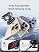 LISEN Suction Phone Mount, Content Creator Vlogging Portable Super Stable Electric Vacuum Magnetic Phone Holder, 360 Adjustable Travel Multi-Scene TikTok for iPhone 17 Pro Max Air 16e 16 15 14 13
