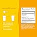 FlavCity Lemon Ginger Tea Powder – Antioxidant-Rich Herbal Tea with Turmeric & MCT Oil for Daily Immune Support – Sugar-Free, Shelf-Stable, Hot & Cold Brew, 30 Servings