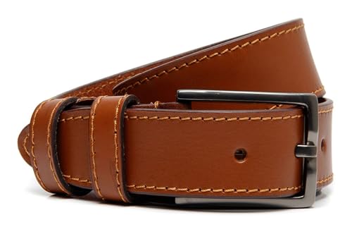 Ceinture Tanaro The Chesterfield Brand, l'élégance Cognac du bureau aux sorties