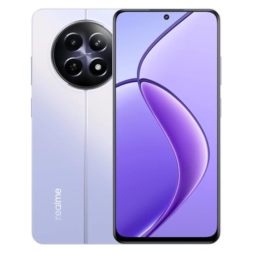 Image of realme 12 5G (Twilight Purple, 8GB RAM, 128GB Storage) | 6.72 inch 120Hz Display | Dimensity 6100+ 5G Processor | 108MP Dual Rear Camera | 8MP Front Camera | 5000mAh | 45W SUPERVOOC Charging | Secure Fit