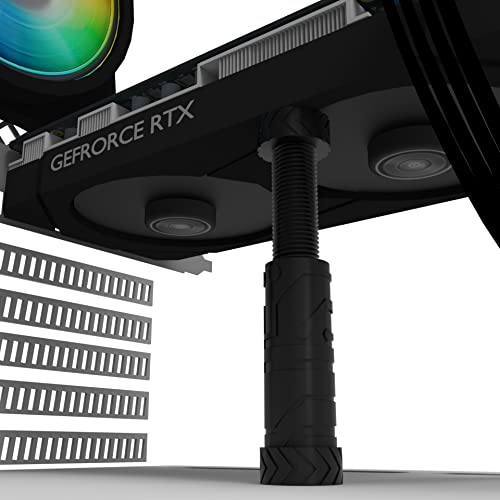 ARTBOX3D Suporte Vertical De Placa De Video 8cm-12cm Diversas Cores (Preto)