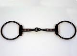 snaffle bit ohne kupfer Farbe: schwarz EE Tack Westerngebiss D-Ring Snaffle Bit Copper Inlay 5\'\'(12,7 cm)