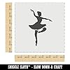 Ballerina Dancer in Tutu On Pointe Wall Cookie DIY Craft Reusable Stencil - 7.0 Inch #1
