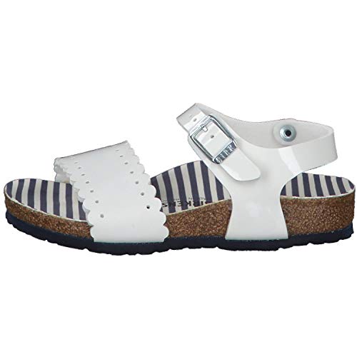 Sandales enfant Birkenstock RISA blanches pour les vacances d été - 2