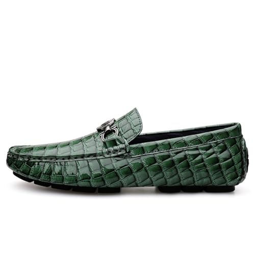 Classic Mens Loafers Leather Slip On Breathable Comfortable Shoes for Work Business Casual Summer Wear3