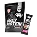 Produktbild 1kg Mammut Whey Protein Eiweißshake - Set (Brownie + Protein Bar (Raspberry))
