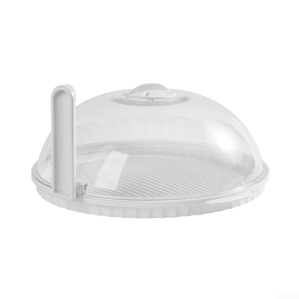 Couvercle anti-éclaboussures pour micro-ondes 27 cm cloche plastique d'aération vapeur