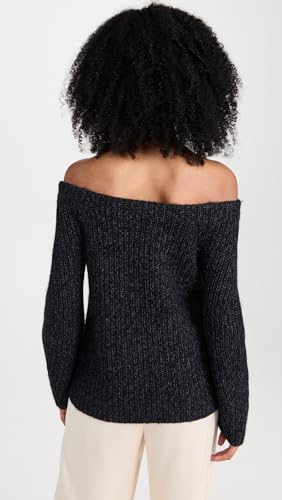 Vince Women's Marl Off Shoulder Sweater3