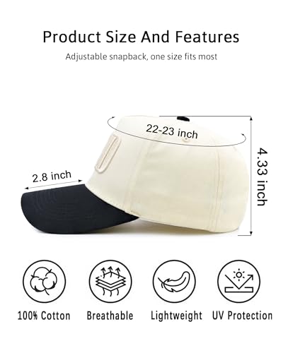 Image of Dad Hats for Men, Vintage Two Tone Hat, New Dad Gifts for Husband, Fathers Day Birthday Gifts from Daughter Son Wife