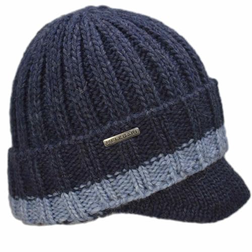 Cagoule de montagne Melegari contre le froid : bonnet balaclava de ski en tricot chaud