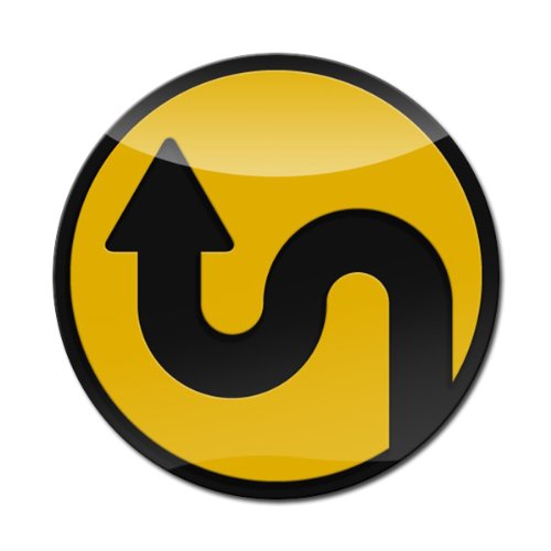 Gobadges Lc0007 3D Curve 02 Yellow - 3" Magnetic Acrylic Layered Grill Badge/Uv Stable & Weather-Proof/Works Grill Badge Holder #TOP23