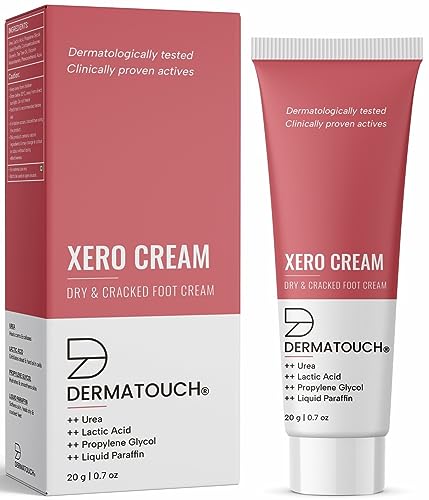 Image of DERMATOUCH Xero Cream | Specially for Dry & Cracked Feet | Soothes & Moisturizes |For Corns & Calluses| For both Men & Women | 20G