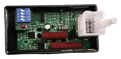 Reemplazo Para Mini Tr50f Tr100f Para Dafra Para Super100 Para Shineray Xy50q Para Phoenix50 Motocicleta CDI BOX Encendedor Encendido AC(Black)