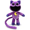 Poppy Playtime Plush, Purple Stuffed Doll, 12 Inch, Smiling Critters Horror Game Character (CatNap) (CatNap)