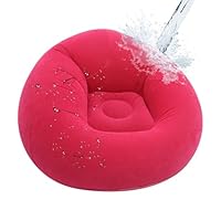Inflatable Sofa Chair, Soft Top, Single Inflatable Sofa, 103/103/60cm, Comfortable Air Support, Versatile Use, Ideal For Adult & Kids
