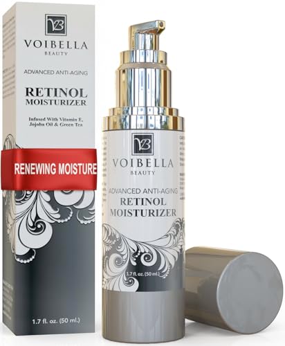 Advanced Organic Retinol Pore Refining Night Cream with Hyaluronic Acid, Anti-Aging Facial Moisturizer For Women - Anti-Wrinkle Help, Dark Spot Better Appearance and Collagen Support For Face & Neck