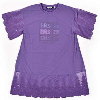 Amazon ジディ Ziddy フォト プリント レース Tシャツ ワンピース 130cm 160cm ワンピース チュニック 通販