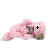 Der gigantische Plüsch Stofftier Teddy kann per Handwäsche bei 30° gewaschen werden.