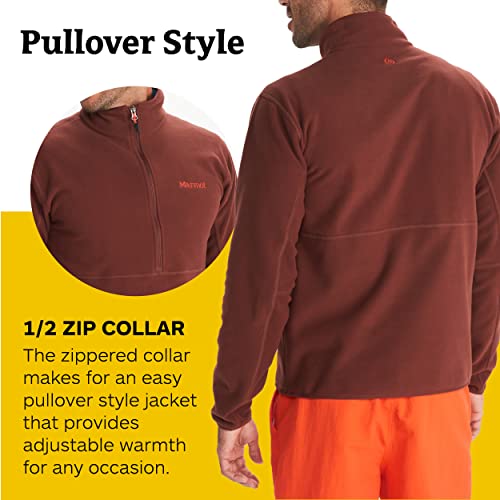 Image of MARMOT Men's Rocklin 1 /2 Zip, Lightweight Fleece Pullover Jacket