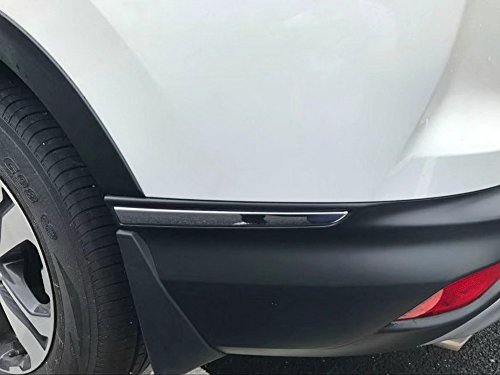 Beautost For Honda 2017 2018 2019 2020 2021 2022 Cr-V Crv Rear Bumper Back Corner Protection Cover Trim Stainless Steel #TOP2