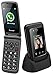 Funker C135I Comfort Pro - Telefono Móvil, Whatssapp, 3G, Pantalla Táctil con GPS y Botón SOS, Facil De Usar y Multimedia (Negro)