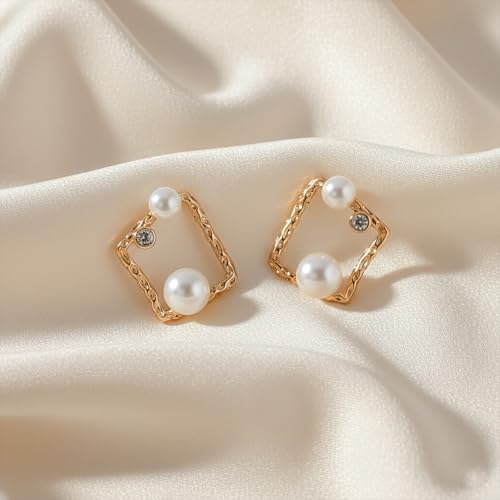 Image of Modern Dangle Earrings for Women | Chic Statement Earrings for Girls | Stylish Lightweight Fashion Jewelry for Casual, Party & Special Occasions
