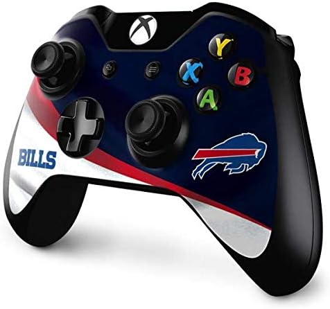 Skinit Decal Gaming Skin Compatible with Xbox One Controller - Officially Licensed NFL Buffalo Bills Design