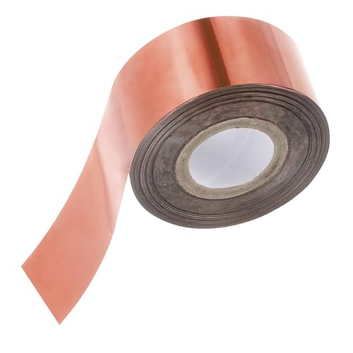 Papier d'estampage à chaud doré rose pour réussir vos dorures sur cuir DIY