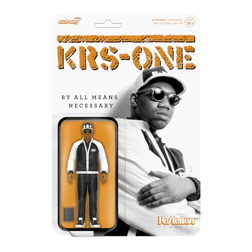 Figurine KRS-One By All Means Necessary BDP - Super 7 ReAction Figure