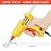 Sergia Hot Glue Gun Kit with Glue Sticks 20 Pcs Mini Glue Gun, Pad, Portable case for DIY Small Projects, Craft and Arts & Home Or School Quick Repair Sealing Use, Christmas Decoration/Gift (20 Watt)