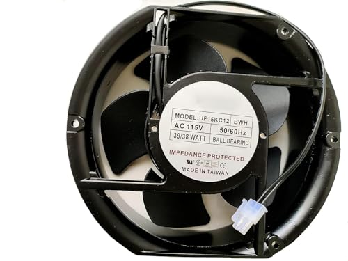 Ventilateur 17251 axial UF15KC12-BWH 115V 172x150x51mm pour refroidissement de rack
