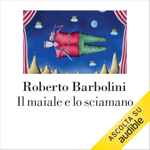 Diseño de la portada del título Il maiale e lo sciamano