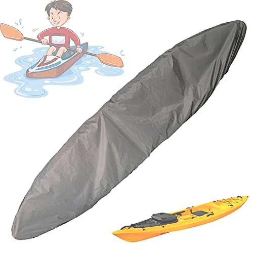 GKH2 Kayak Cubierta Impermeable, Cubierta Antipolvo Canoa Interior/Exterior Ajustable y Transpirable, Protege Tus Kayaks y Cabina, Protector...