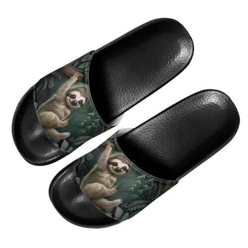 Cute Slide Sandals for Womens Comfort Quick-Dry Flat Shoes Beach Shower Slippers2