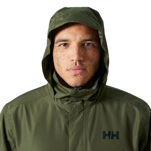 Image of Helly Hansen Men's Dubliner Jacket Waterproof, Windproof, Breathable Shell Rain Coat with Packable Hood