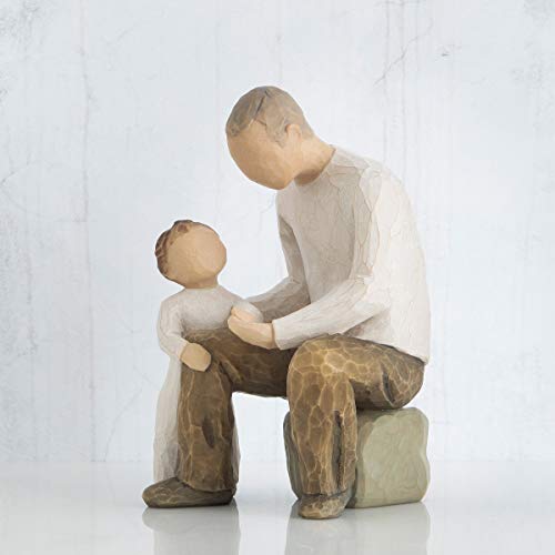 Willowtreegrandfatherbridginggenerationswithagelesslovegiftforgrandparentsshowscaringrelationshipsbetweengrandparentandyounggrandchildsculptedhandpaintedfigure Urban Country Home Decor Willow tree grandfather bridging generations with ageless love gift for grandparents shows caring relationships between grandparent and young grandchild sculpted hand painted figure urban country home decor